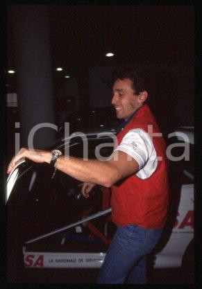 35mm vintage slide* 1994 SAN REMO RALLY Daniel DUCRUET at the car (11)
