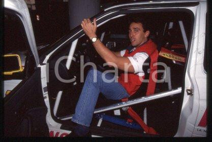 35mm vintage slide* 1994 SAN REMO RALLY Daniel DUCRUET Portrait (18)