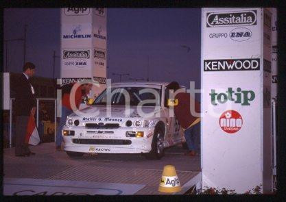 35mm vintage slide* 1994 SAN REMO RALLY Daniel DUCRUET at the car (50)