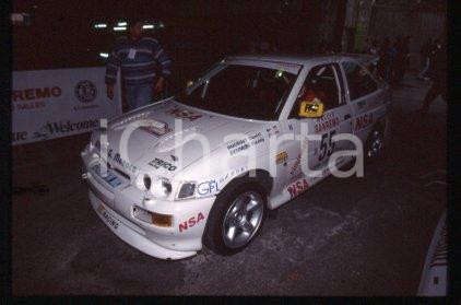 35mm vintage slide* 1994 SAN REMO RALLY Daniel DUCRUET at the car (51)