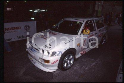 35mm vintage slide* 1994 SAN REMO RALLY Daniel DUCRUET in the car (53)