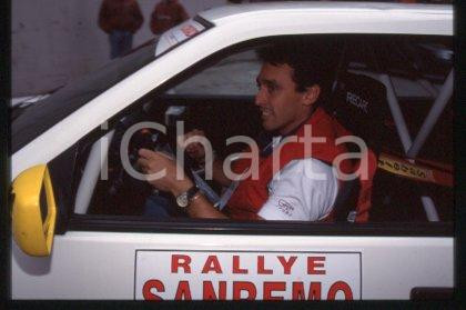 35mm vintage slide* 1994 SAN REMO RALLY Daniel DUCRUET in the car (73)