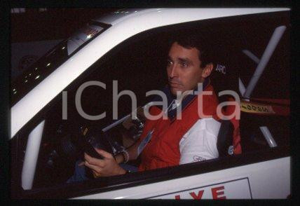 35mm vintage slide* 1994 SAN REMO RALLY Daniel DUCRUET in the car (61)