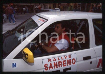 35mm vintage slide* 1994 SAN REMO RALLY Daniel DUCRUET in the car (62)