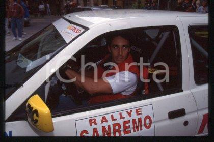 35mm vintage slide* 1994 SAN REMO RALLY Daniel DUCRUET in the car (63)