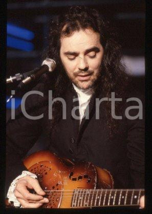 35mm vintage slide* 1990 MUSIC "ACADIE" Daniel LANOIS guitarist & vocalist (15)