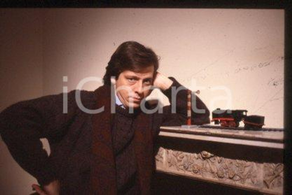 35mm vintage slide* 1985 ITALY Nanni GARELLA  Portrait of the actor (2)
