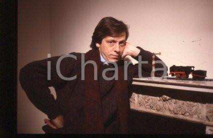 35mm vintage slide* 1985 ITALY Portrait of the actor Nanni GARELLA (13)
