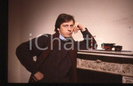 35mm vintage slide* 1985 ITALY Portrait of the actor Nanni GARELLA (14)