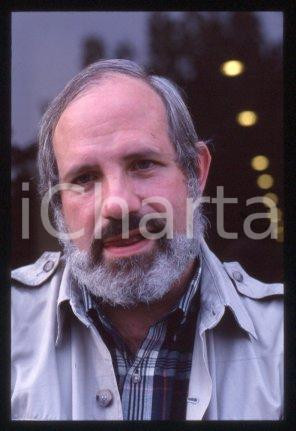 35mm vintage slide* 1992 ca VENICE American film director Brian DE PALMA (15)
