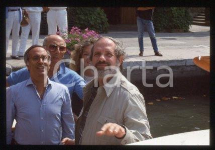35mm vintage slide* 1992 ca VENICE American film director Brian DE PALMA (40)