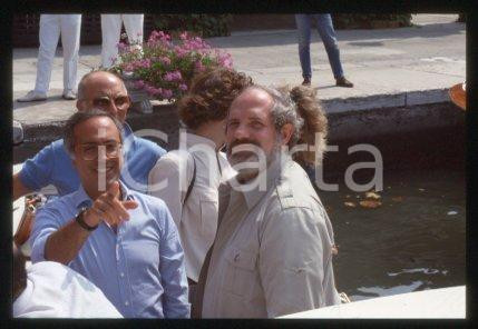 35mm vintage slide* 1992 ca VENICE American film director Brian DE PALMA (41)