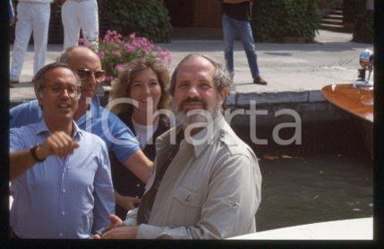 35mm vintage slide* 1992 ca VENICE American film director Brian DE PALMA (42)