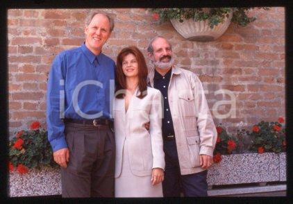 35mm vintage slide* 1992 VENICE Film Festival Brian DE PALMA, John LITHGOW  (50)