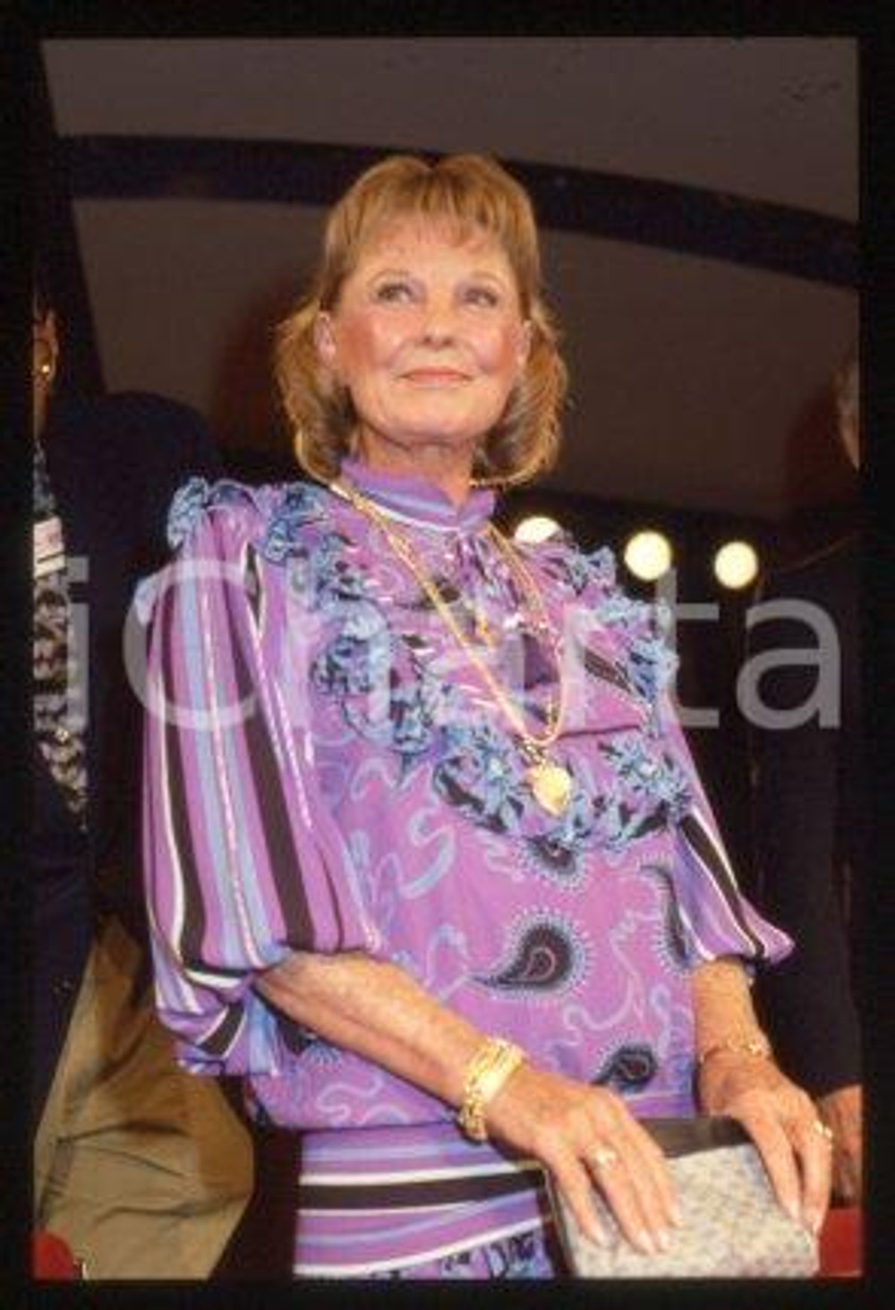 35mm vintage slide* 1985 ca CINEMA American actress June ALLYSON (34)