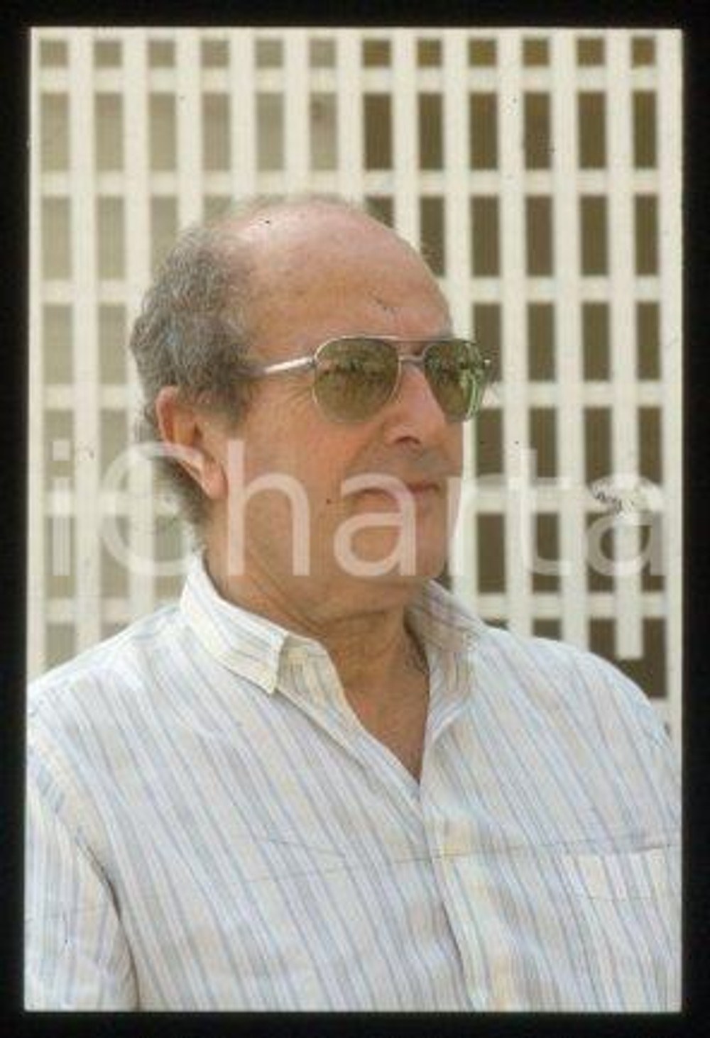 35mm vintage slide* 1985 ca CINEMA film director Manoel de OLIVEIRA (7)