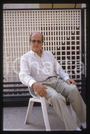 35mm vintage slide* 1985 ca CINEMA film director Manoel de OLIVEIRA (12)