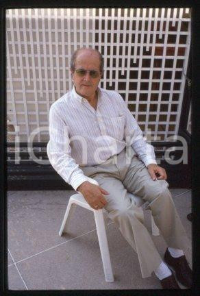 35mm vintage slide* 1985 ca CINEMA film director Manoel de OLIVEIRA (14)