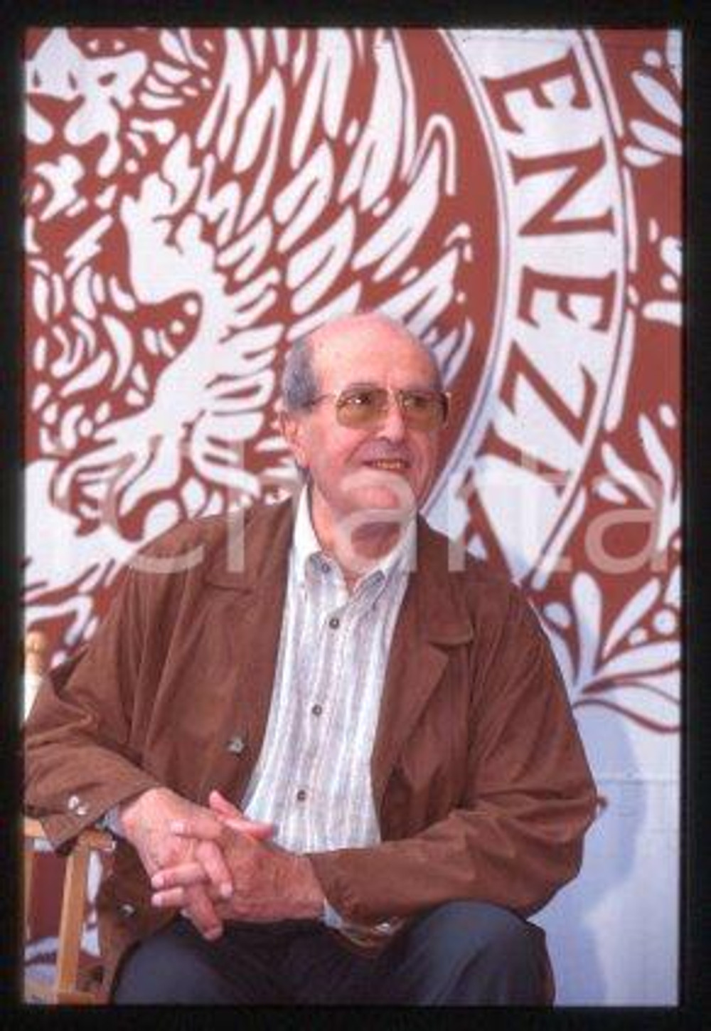 35mm vintage slide* 1996 ca VENICE Film Festival Manoel de OLIVEIRA (42)