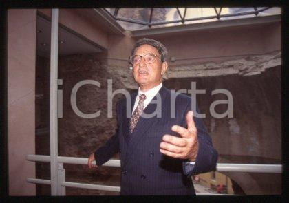 35mm vintage slide* 1995 BOLOGNA UNIVERSITY Financier George SOROS (4)