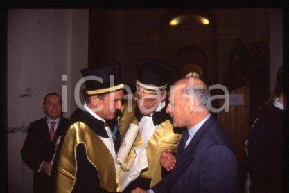 35mm vintage slide* 1995 BOLOGNA UNIVERSITY George SOROS & Stefano ZAMAGNI (87)