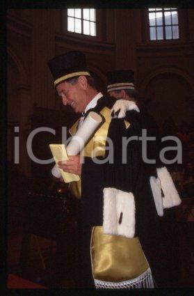35mm vintage slide* 1995 BOLOGNA UNIVERSITY Honorary Degree of George SOROS (89)