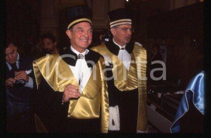 35mm vintage slide* 1995 BOLOGNA UNIVERSITY George SOROS & Stefano ZAMAGNI (91)