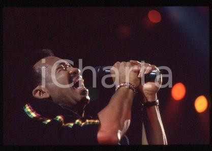 35mm vintage slide* 1993 ca MILAN - American band EARTH, WIND & FIRE (52)