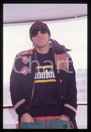 35mm vintage slide* 1989 ca SANREMO - American singer LITTLE STEVEN (29)