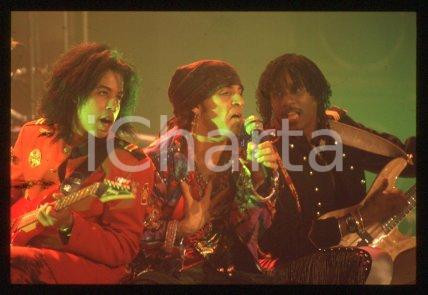 35mm vintage slide* 1989 ca SANREMO - American singer LITTLE STEVEN (31)