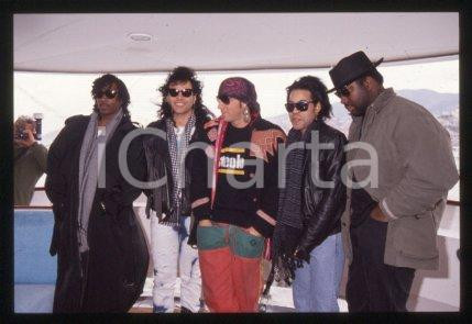 35mm vintage slide* 1989 ca SANREMO - American singer LITTLE STEVEN (36)