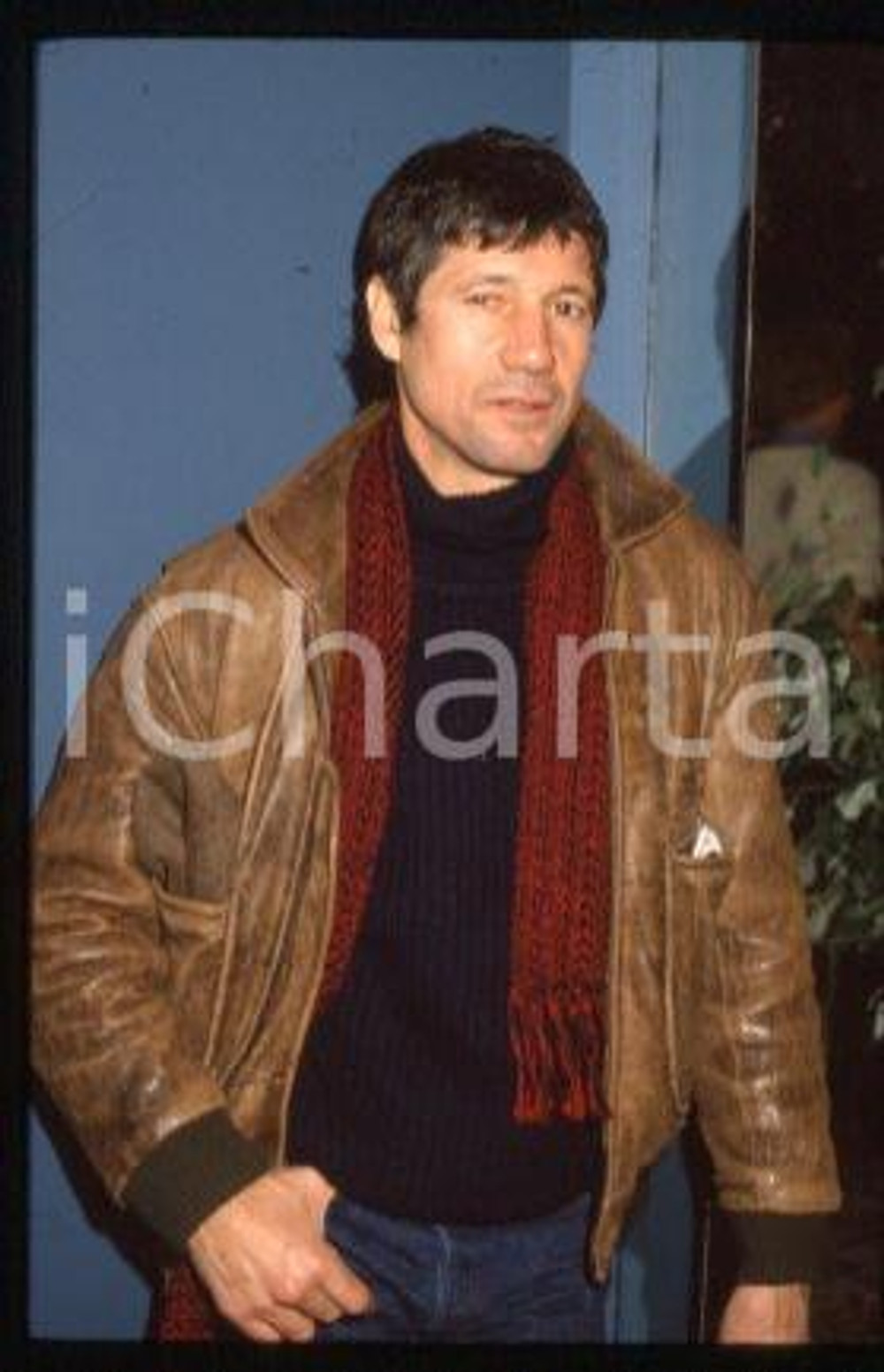 35mm vintage slide* 1990 ca ITALY American actor Fred WARD (2)