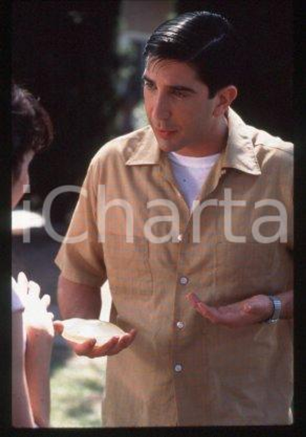 35mm vintage slide* 1997 CINEMA "BREAST MEN" TV Movie David SCHWIMMER (2)