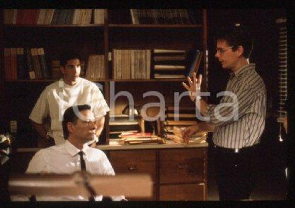 35mm vintage slide* 1997 CINEMA "BREAST MEN" David SCHWIMMER, Chris COOPER (3)