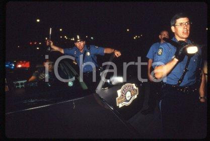 35mm vintage slide* 1997 CINEMA TV Series "COPS" police officers while work (1)