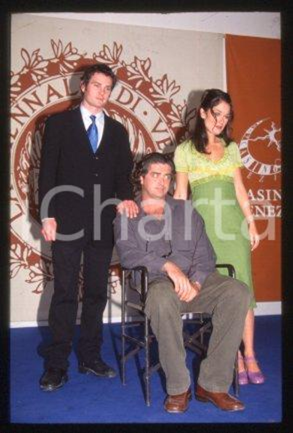 35mm vintage slide* 1997 VENICE Film Festival Bob GOSSE & Robin TUNNEY (8)
