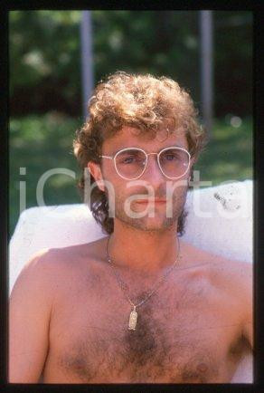 35mm vintage slide* 1985 MUSIC Michael CRETU musician, singer, songwriter (17)