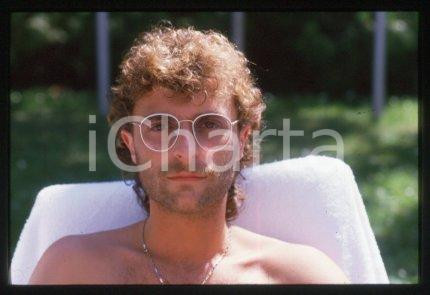 35mm vintage slide* 1985 MUSIC Michael CRETU musician, singer, songwriter (19)