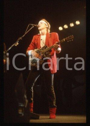 35mm vintage slide* 1985 MUSIC British rock band DIRE STRAITS Mark KNOPFLER (18)