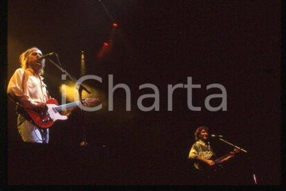 35mm vintage slide* 1992 MUSIC British rock band DIRE STRAITS Mark KNOPFLER (46)