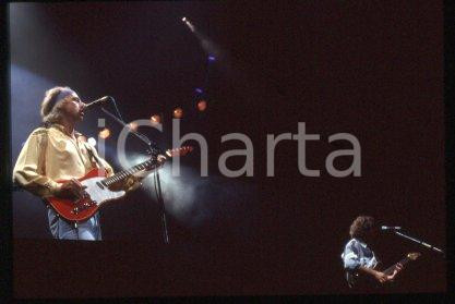 35mm vintage slide* 1992 MUSIC British rock band DIRE STRAITS Mark KNOPFLER (47)