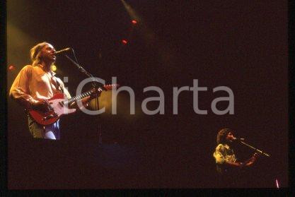 35mm vintage slide* 1992 MUSIC British rock band DIRE STRAITS Mark KNOPFLER (48)