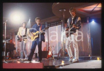 35mm vintage slide* 1990 ca MUSIC British rock band DIRE STRAITS (60)