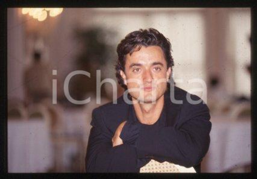 35mm vintage slide* 1992 ca VENICE film director of "THE EAST" Giulio BASE (2)