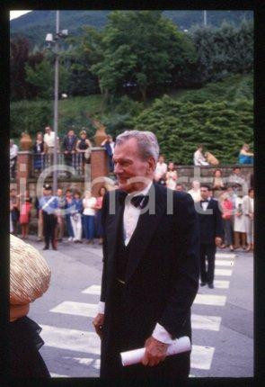 35mm vintage slide* 1981 ca CANNES "HEAVEN'S GATE" actor Joseph COTTEN (13)