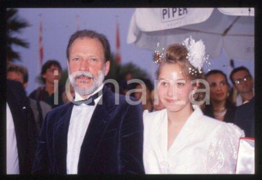 35mm vintage slide* 1988 CANNES Film Festival Chris MENGES & Jodhi MAY (21)