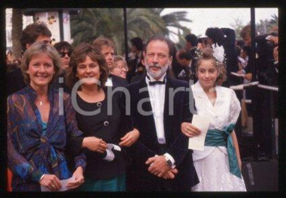 35mm vintage slide* 1988 CANNES Film Festival Chris MENGES & Jodhi MAY (22)