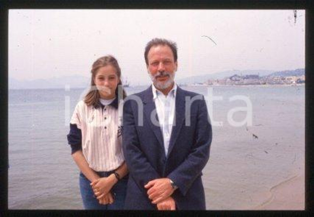 35mm vintage slide* 1988 CANNES Film Festival Chris MENGES & Jodhi MAY (25)