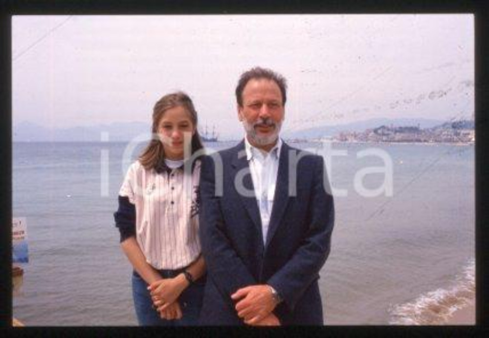 35mm vintage slide* 1988 CANNES Film Festival Chris MENGES & Jodhi MAY (26)