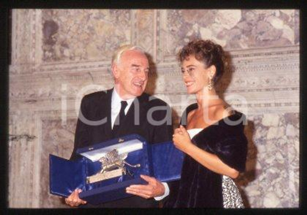 35mm vintage slide* 1992 VENICE Film Festival film director Claude SAUTET (23)